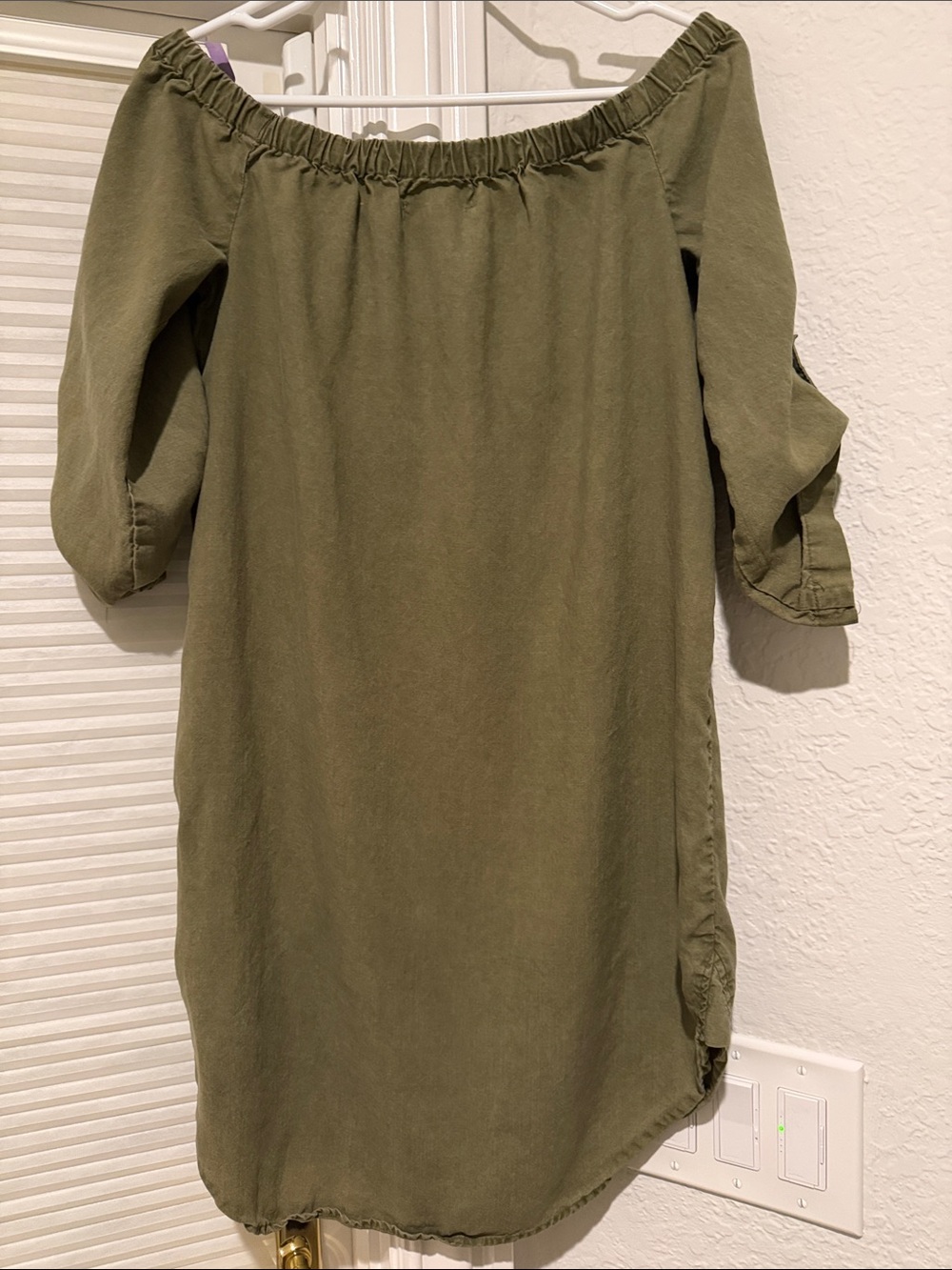 Cloth and stone tunic dress adjustable shoulders - Picture 7 of 10